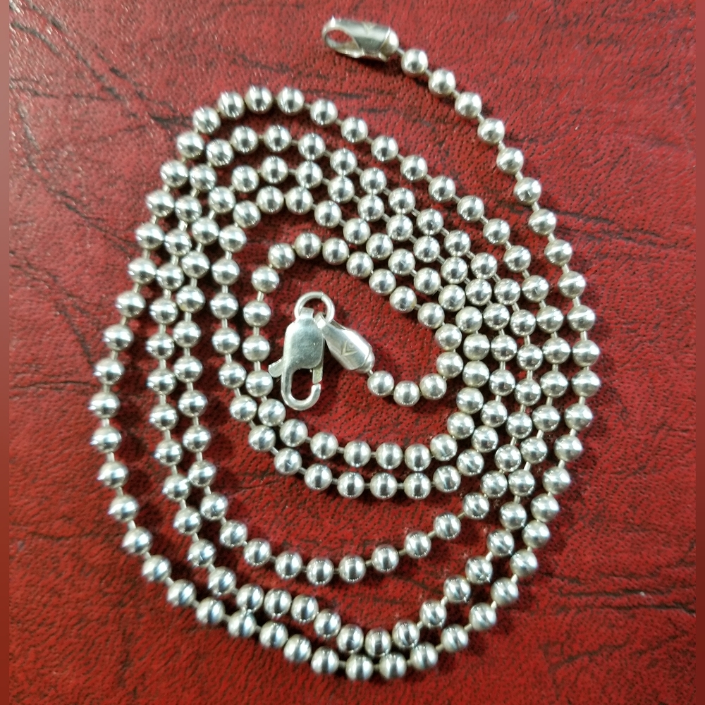 Silpada Sterling Silver Dog Chain Necklace - Picture 5 of 14
